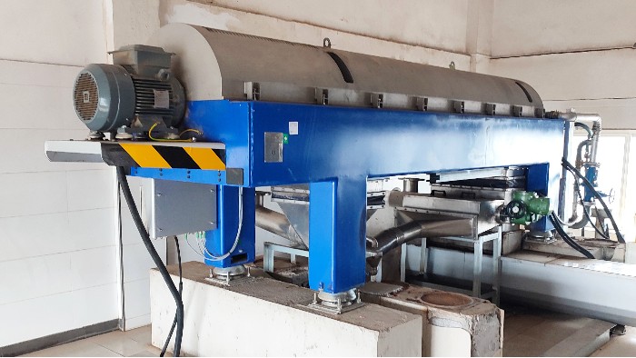 河北某污水處理廠阿法拉伐ALDEC-95維修