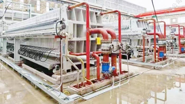 陜西某污水處理廠污泥脫水專用藥劑案例